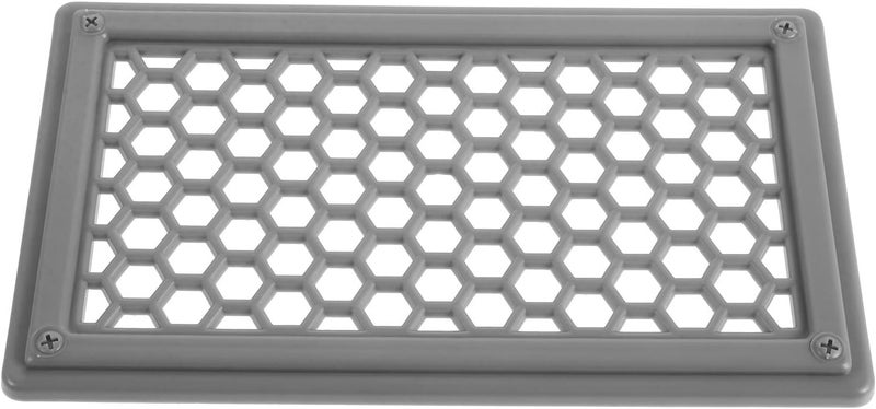 ULTECHNOVO Universal Rv Air Vent Panel with Front Grille Mesh, Rectangular Plastic Ventilation Cover for Camper Accessories, Suitable for Boats, Yachts, Bathrooms, and Offices - Image 1