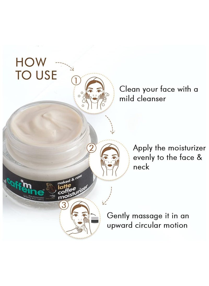 MCaffeine Latte Coffee Moisturizer 50ml - Image 4