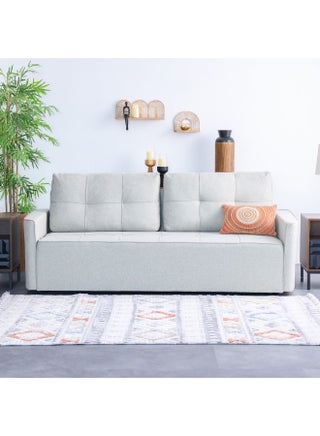 Aziyah Pull Out Fabric Sofa Bed With Storage Convertible Sleeping Sofabed Comfortable Living Room Furniture L223Xw94Xh97Cm - Light Grey - pzsku/ZE687E6AE4CFBB077F84BZ/45/_/1740742751/a2962297-0b1e-42c4-a964-5088e72d01b8