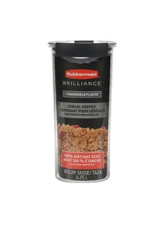 Rubbermaid Brilliance Airtight Pantry Cereal Container Clear 4.25 L 2146788  - Image 3