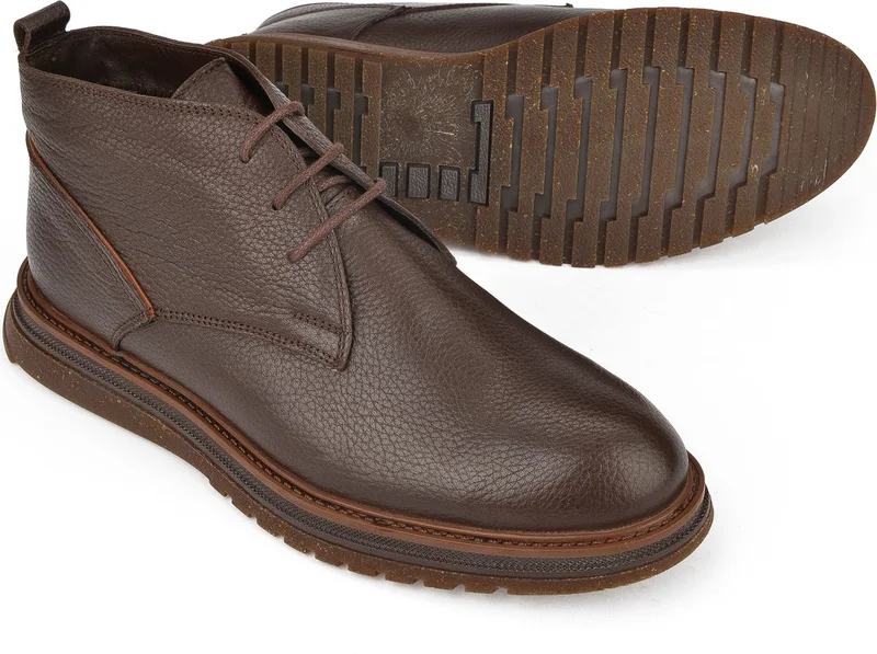 زيا , Men's Boots 1431007ZB104 Brown