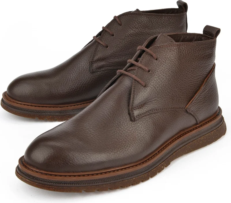 زيا , Men's Boots 1431007ZB104 Brown