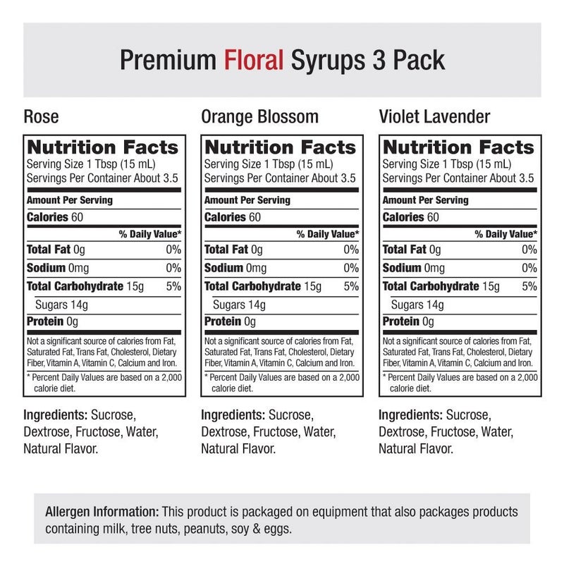 أمورتي - عبوات شراب زهور 3 حبة - Image 2