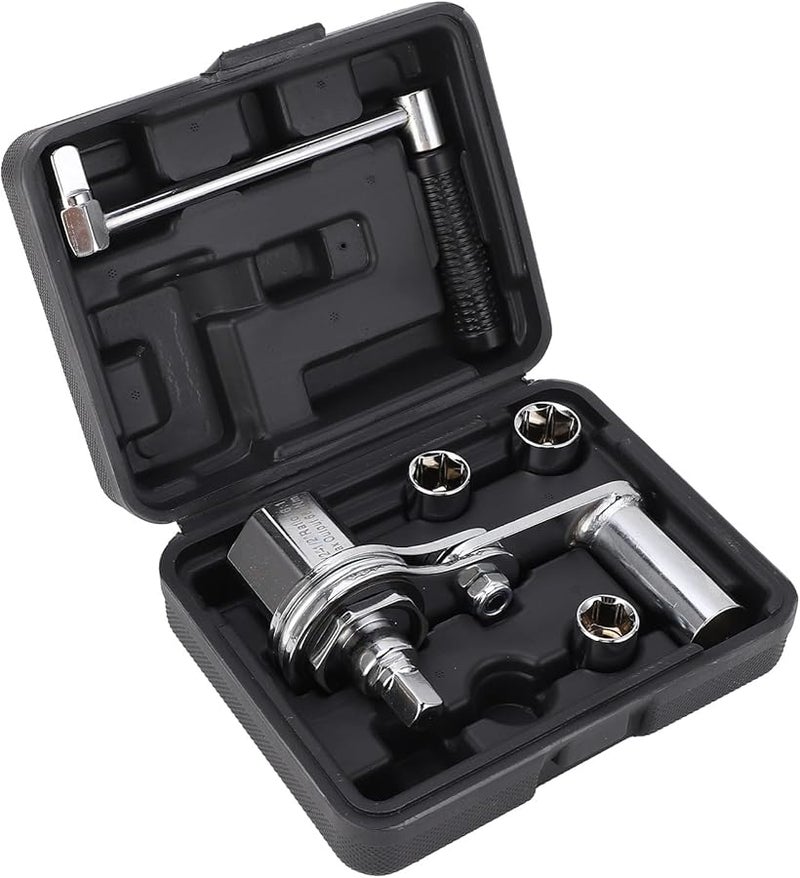 مفتاح إزالة صامولة العجلة مقاس 17 مم و19 مم و21 مم، نسبة تروس 16، أداة إطارات للسيارات ومركبات الدفع الرباعي - Image 1