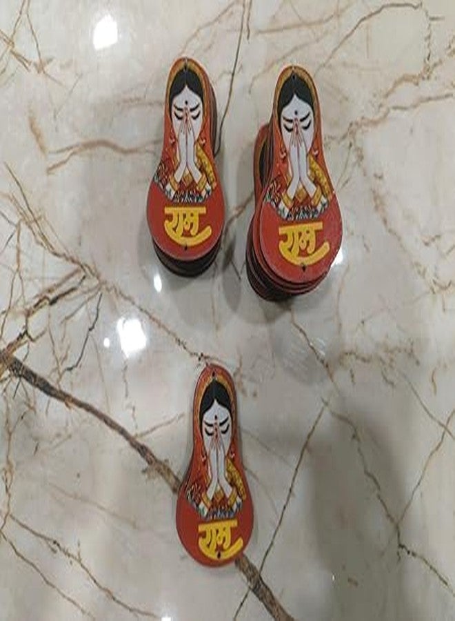 SP SELLPLUS Sellplus Ram Ram MDF for Rakshabandhan | Side Door Hanging | toran for Door Entrance | Festive Decoration Items | Wedding Decoration | Diwali puja - Image 2