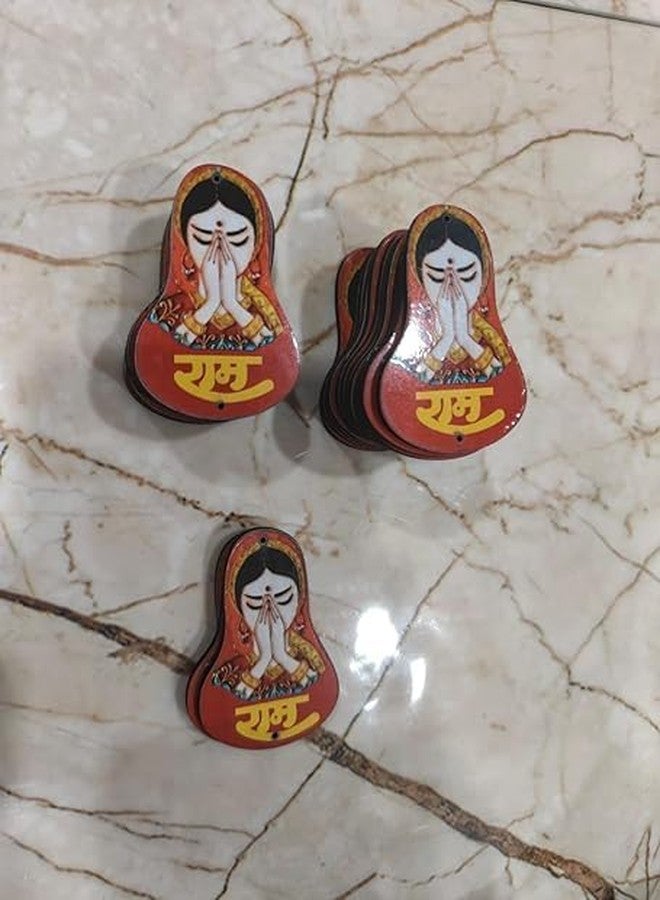SP SELLPLUS Sellplus Ram Ram MDF for Rakshabandhan | Side Door Hanging | toran for Door Entrance | Festive Decoration Items | Wedding Decoration | Diwali puja - Image 1