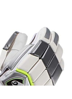 SG Litevate White Cricket Batting Gloves | Size: Mens, Right Hand | For Men & Boys | Material: Leather & TPU | Enhanced Grip and Protection for Superior Performance | Lightweight  - Image 2