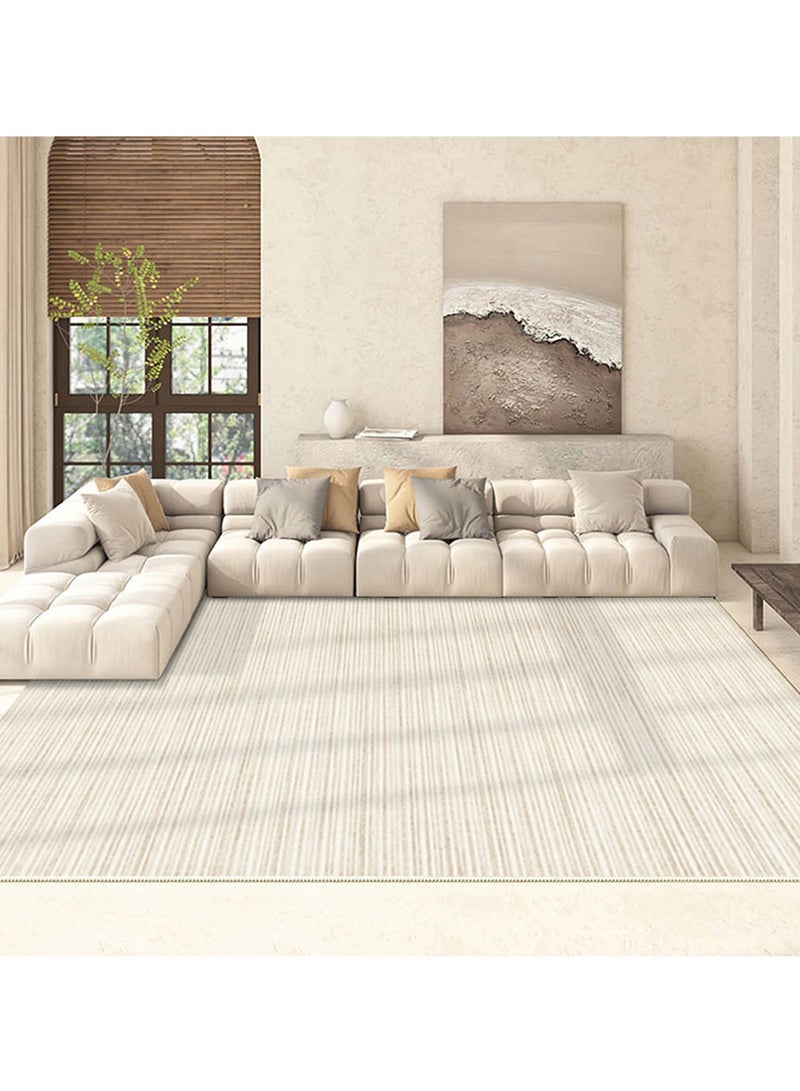 GOOTOY Large Area Rug Suitable for Living Room Bedroom Apartment Office Non-Slip Soft Modern Indoor Rug Stain Resistant Non-Shedding300 * 400CM - Image 1