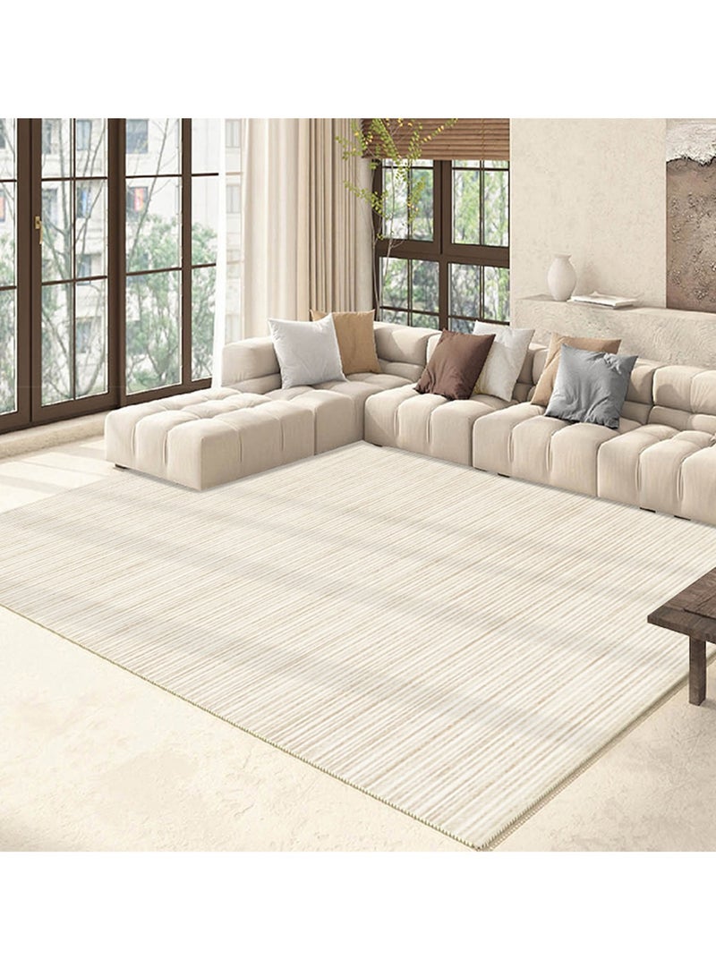 GOOTOY Large Area Rug Suitable for Living Room Bedroom Apartment Office Non-Slip Soft Modern Indoor Rug Stain Resistant Non-Shedding300 * 400CM - Image 4