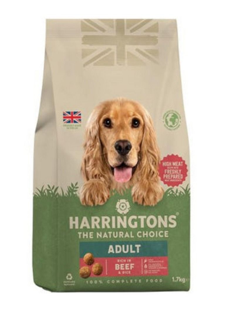 HARRINGTONS Complete Beef Adult Dry Dog Food 1.7Kg - Image 1