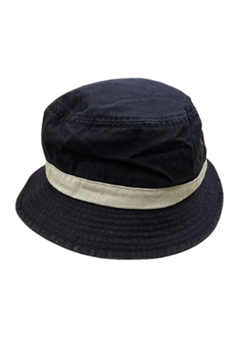 Generic Bucket Hats, Travel Beach Sun Hat Outdoor Cap Unisex Summer Fashion Fisherman Cap for Teens Sun Protection Wide Brim Foldable Beach Fishing Hats (Dark Blue) - Image 1