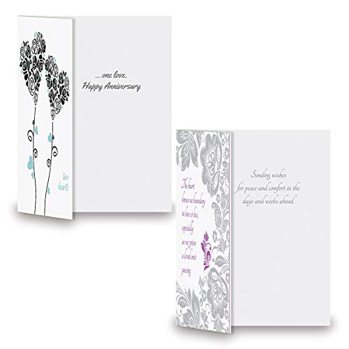 Current Deluxe Foil Assorted Cards with Envelopes All Occasion - 20 Pack, Large 5" x 7" Cards with Sentiments, Variety of Get Well, Sympathy, Birthday, Anniversary & Thinking of You - Image 5