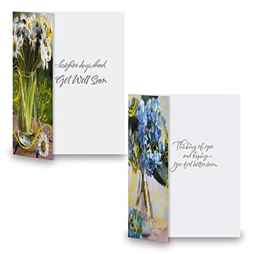 Current Deluxe Foil Assorted Cards with Envelopes All Occasion - 20 Pack, Large 5" x 7" Cards with Sentiments, Variety of Get Well, Sympathy, Birthday, Anniversary & Thinking of You - Image 4