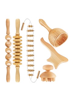 6 Pieces Wood Therapy Kit Massage Tools Kit Wood Massager Roller Gua Sha Roller Pain Relief Body Sculpting Tools - pzsku/ZE6883DC880F91373A92EZ/45/_/1697277759/8551b824-ad59-4ff4-af30-ebc633a096f2