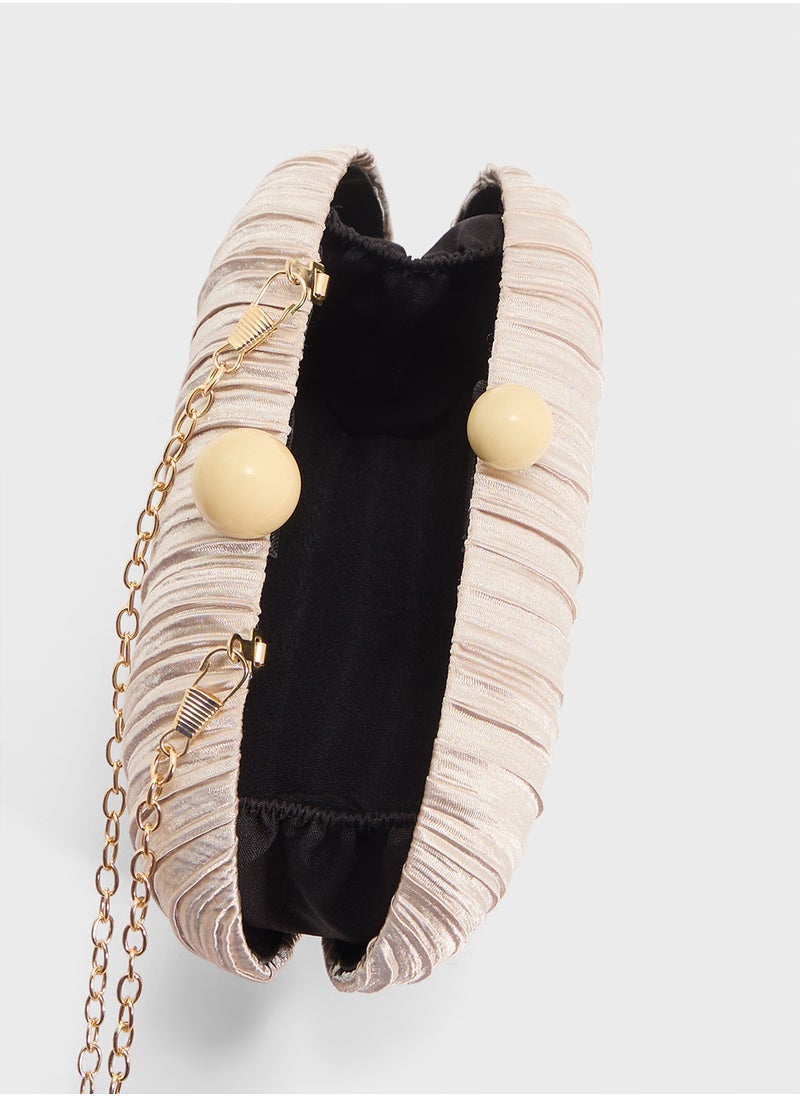 Khizana Ladies Sparkly Clutch Bag  - Image 5