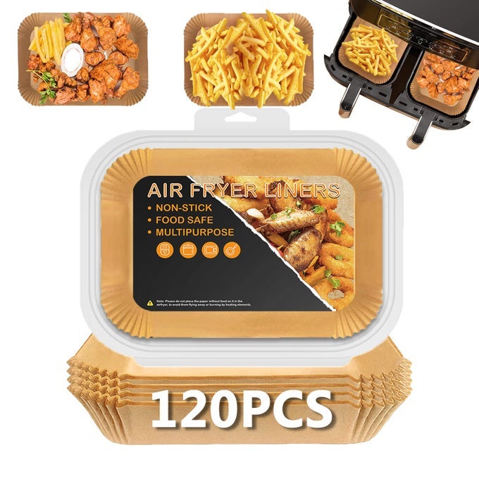 AIR FRYER LINERS FOR BELLA 4QT SLIM AIR FRYER AIR FRYER PARCHMENT LINERS FOR NINJA DZ201DZ401DZ550SL401 CHEFMAN 6 QUART DUAL BASKET AIR FRYER