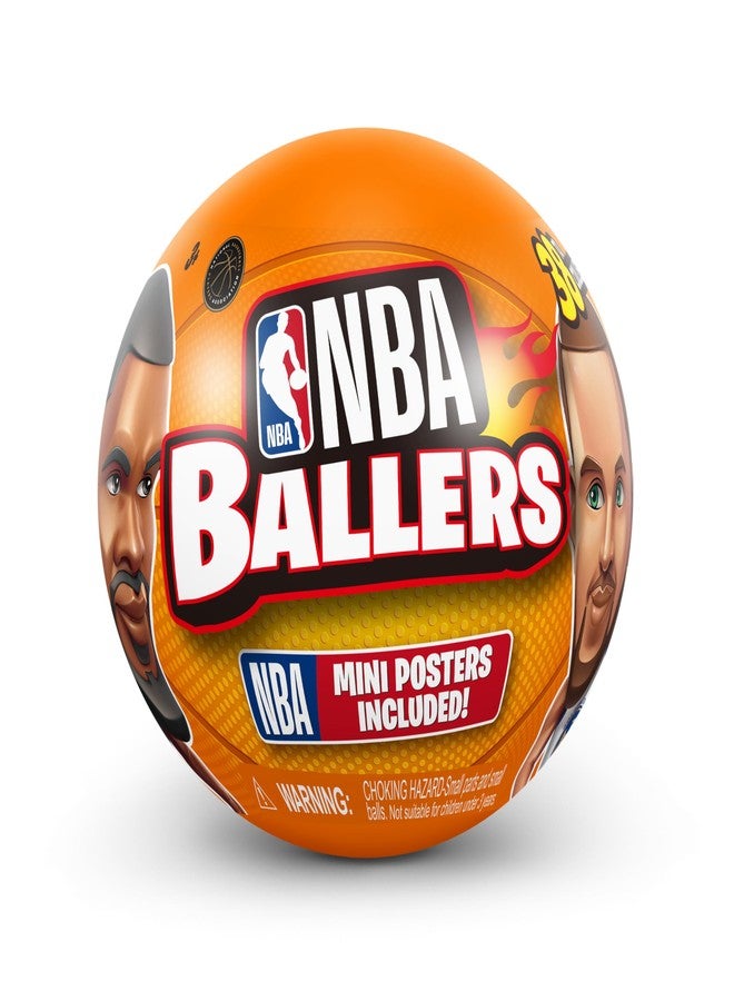 5 Surprise NBA Ballers Series 1 by ZURU, Collectible Mystery Capsule, Toy for Girls, Realistic Miniature Baby, Playset and Accessories - Image 2