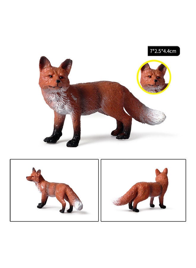 NIBEMINENT PVC Wild Fox Figure for Kids  - Image 3
