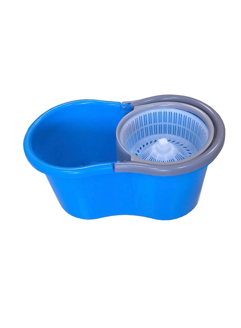 ABBASALI 360 Degree Floor Magic Spin Mop Bucket Set Microfiber Rotating Dry Heads With 2 Heads - Image 3