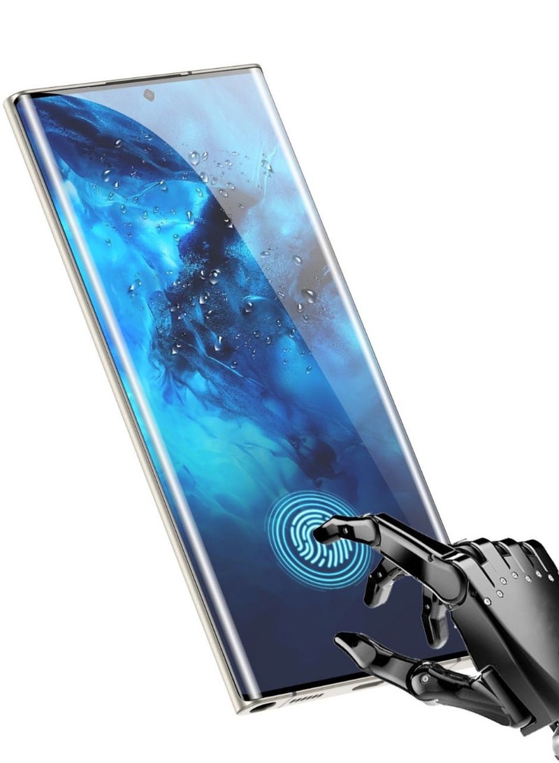 GREEN LION 3D Edge Glue Glass Screen Protector for Samsung Galaxy S23 Ultra - Clear - Image 2