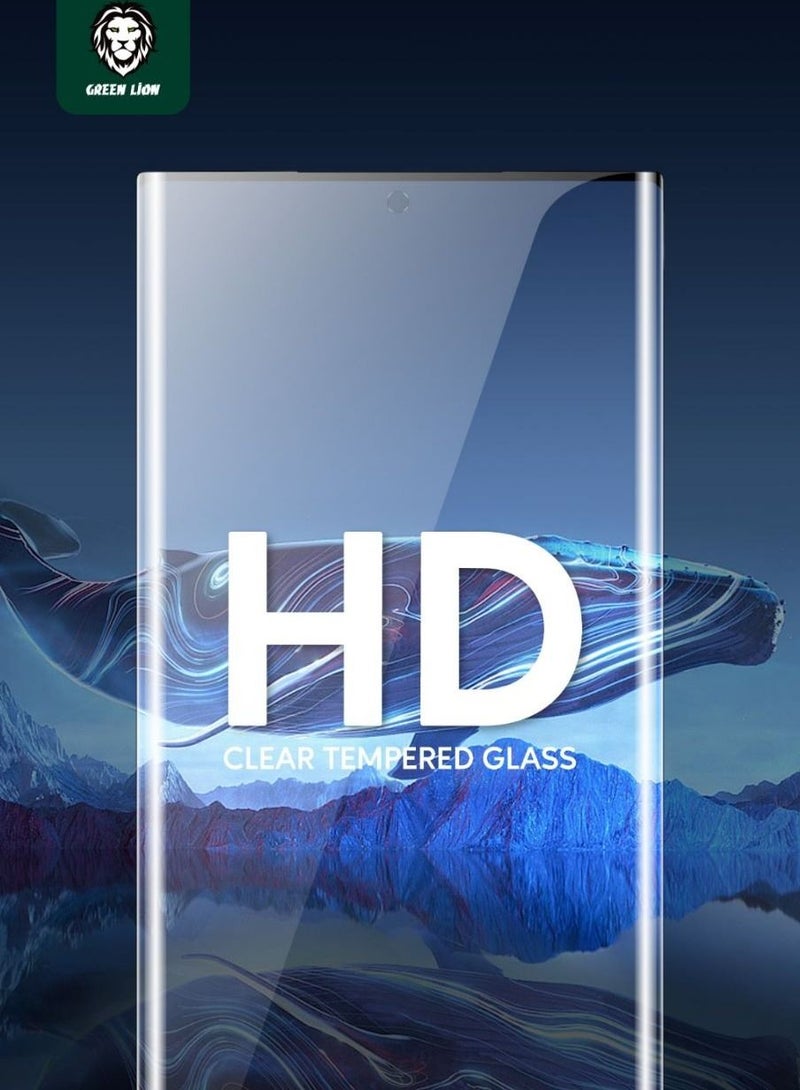 GREEN LION 3D Edge Glue Glass Screen Protector for Samsung Galaxy S23 Ultra - Clear - Image 5