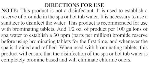 SpaChoice 1-Pound Premium Bromine Booster, Sodium Bromide for Hot Tub, Made in USA - Image 4