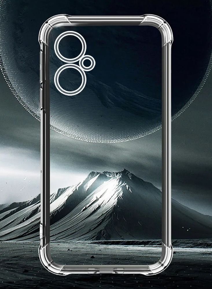 IAF OnePlus Nord CE 3 Lite Clear Case Cover Soft TPU Back Cover Flexible Slim fit Case with reinforced Bumper Corner around the edges - Image 2