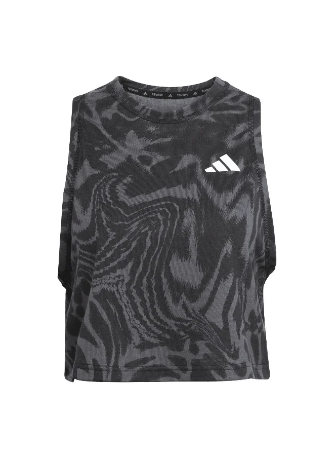 اديداس adidas workout essentials all over printed women tank top