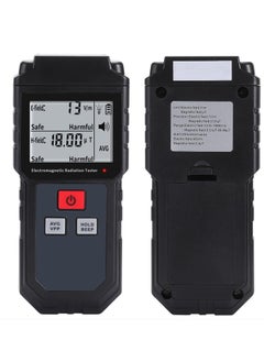 Y&D EMF Meter, Portable Digital Radiation Detector, Handheld Detector for Home/Outdoor, Electric/Magnetic Field/Ghost - LED Light & Sound Alarm Black (1-1999V/m, 0.01-99.99μT)  - Image 1