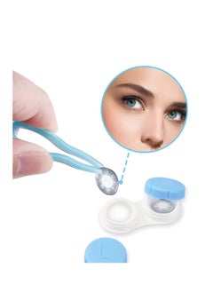 Generic 4 PCS Colorful Contact Lens Case Portable Storage Kit with Mirror for Travel and Home Eye Care  - Image 5
