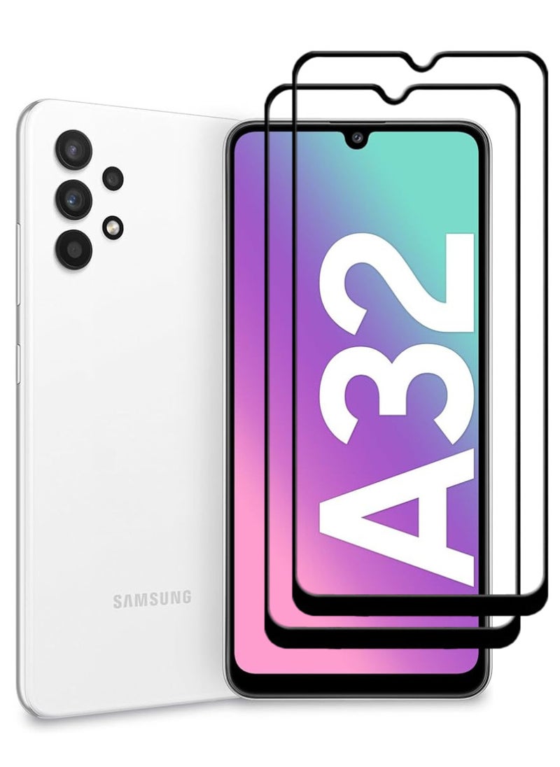 ACLIX 2 Pieces Antistatic ESD Dustproof Premium Quality High Definition Tempered Glass Screen Protector Designed For Samsung Galaxy A32 5G - Image 1