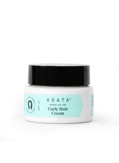 Curl Cream For Dry, Frizzy, Wavy, Curly Hair | Reduces Frizz | Moisturises, Hydrates & Defines Curls | Velvety Soft Curls | Soy Protein & Shea Butter | No Paraben, Silicone | 100G X 1