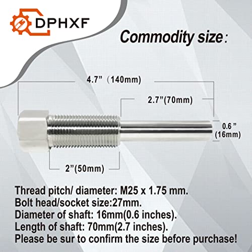 DPHXF ATV Secondary Drive Clutch Removal Puller Tool for Polaris Motorcycle 1985-2009,Replaces OEM 2870903 - Image 2