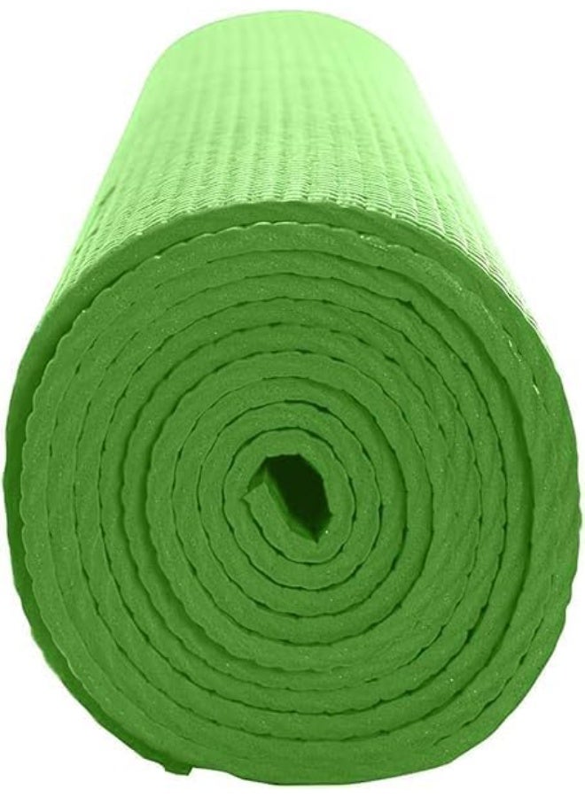 Professional 8mm thick yoga mat - made from a durable blend of plastic and rubber - slip-resistant and comfortable - ideal for yoga, Pilates, and home fitness - Image 4