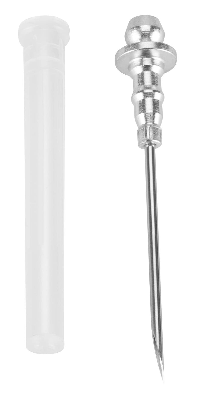 Performance Tool W54213 18 Gauge Tempered Stainless Steel Grease Injector Needle with Protective Cover for Hand Grease Guns - Image 2