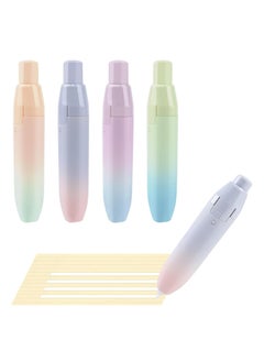 Oasisgalore 4Pcs Cute Whiteout Correction Tapes with Cap for Instant Correction Students School Office  - Image 2