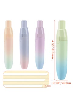 Oasisgalore 4Pcs Cute Whiteout Correction Tapes with Cap for Instant Correction Students School Office  - Image 3