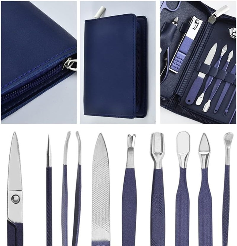 4/7/10/12/15/18pcs Manicure Set Nail Clippers Travel Grooming Kits with Package,12piece Sets (7piece Sets) - Image 3