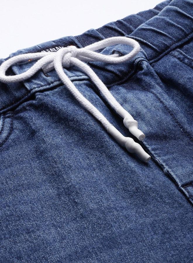 The Indian Garage Co Men Mid Rise Slim Fit Cuffed Jeans - Image 4