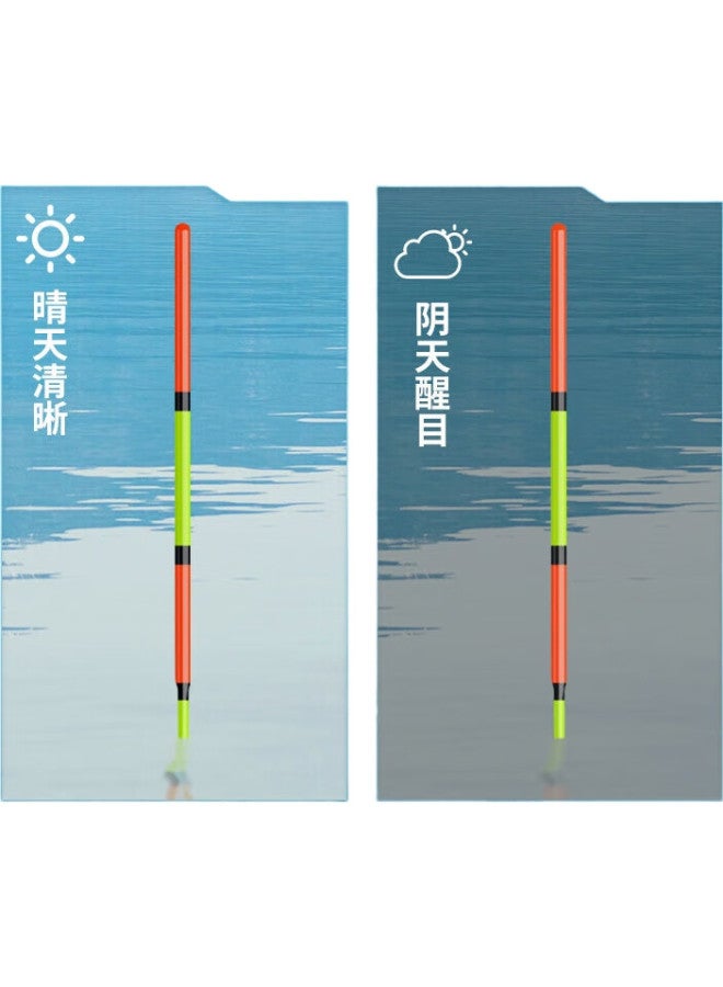 simago Nano Fishing Float Set, Highly Sensitive, Thickened, Eye-Catching, Three-Piece Set, For Crucian Carp And Carp, Wild Fishing Float, Qttz - Image 2