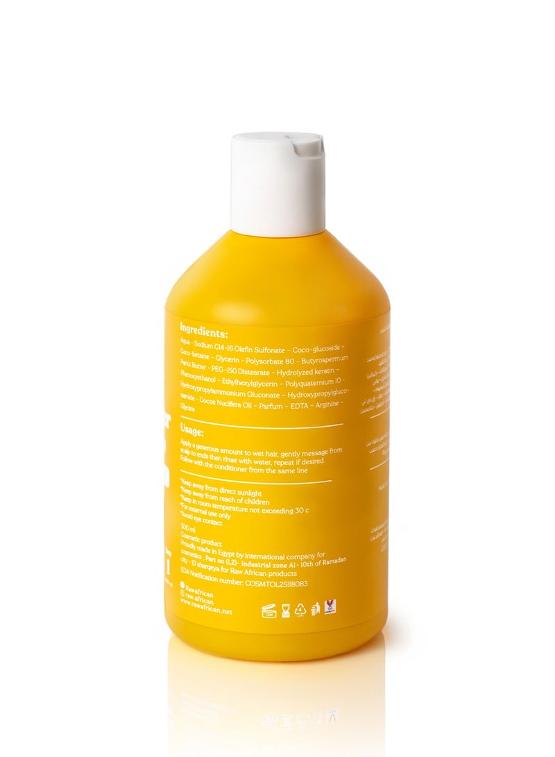 Raw African Shea Butter Shampoo - 300 ml  - Image 2