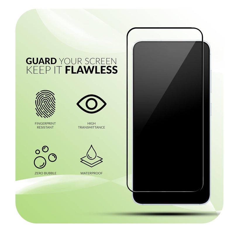 ShieldTech Back Cover Case + Screen Protector for Redmi Note 14 SE 5G | Transparent & Black Mobile Phone Back Case Cover for Redmi Note14 SE | Camera Protection | Redmi Note 14 SE 5G PC Black Case - Image 2