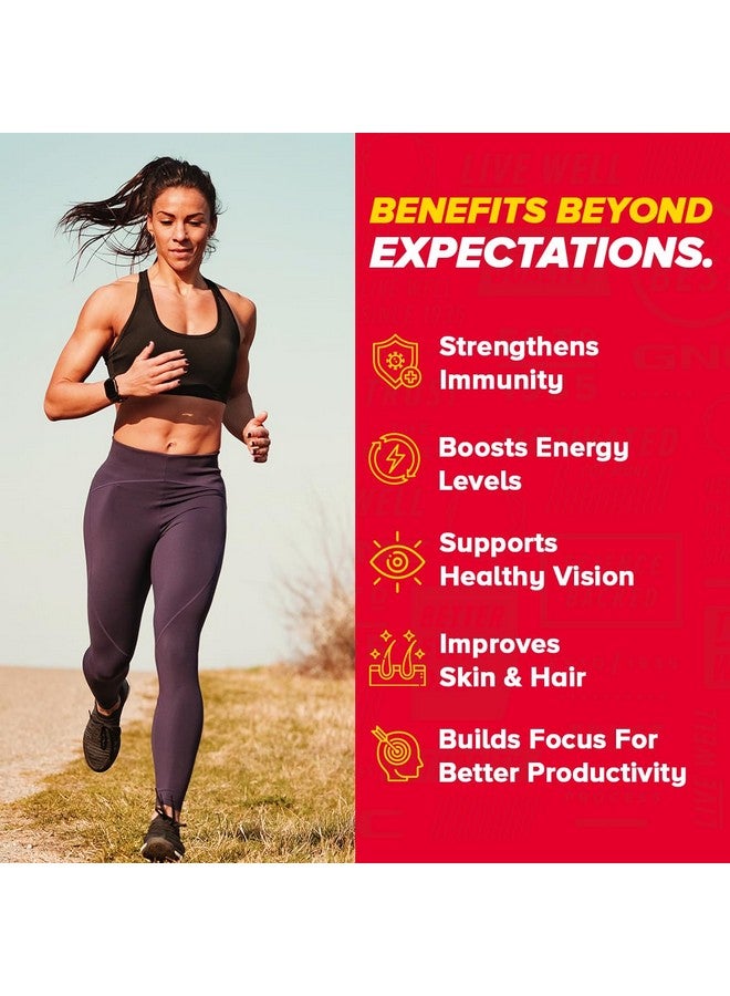 GNC GNC Women's One Daily Multivitamin - 32 Premium Ingredients with Vitamin C, Biotin, Collagen & Antioxidants | Boosts Immunity & Energy | Improves Skin, Hair, Nails & Eye Health | 30 Tablets - Image 3