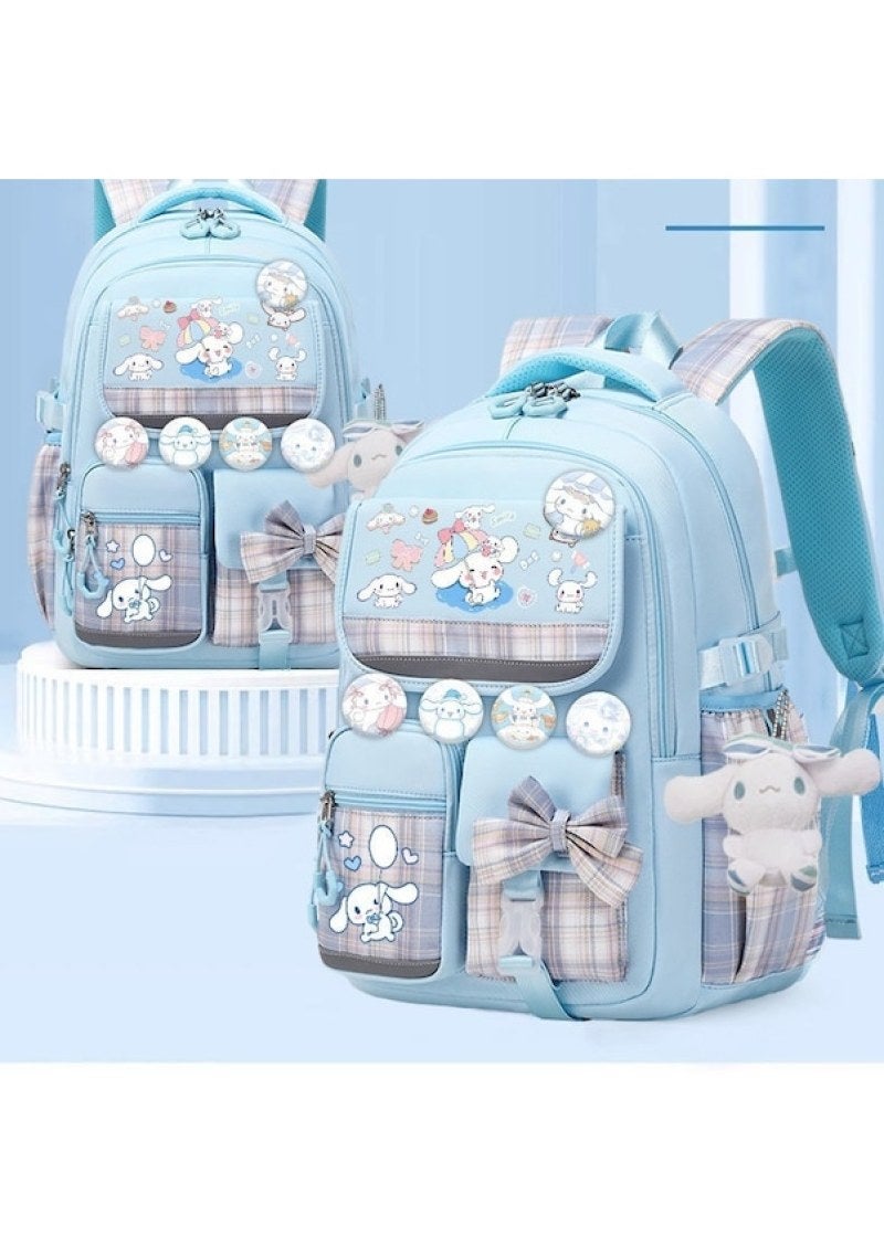 Cinnamoroll Kids Bag - Blue Small Cute Cartoon Design Shoulder Bag for Kids Daily School Casual Use