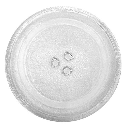 KWESOR Microwave Glass Plate Replacement, 12.4"/315mm Universal Microwave Glass Turntable Round Plate Cooking Tray Replacement Accessories - Image 1