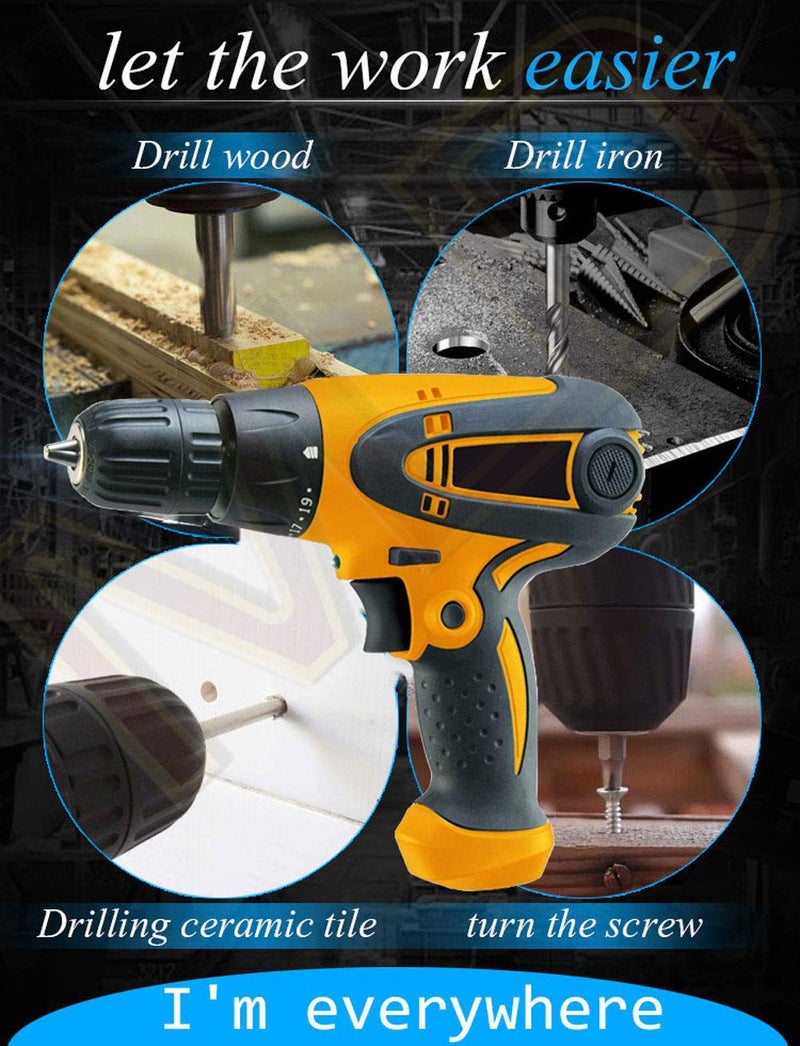 Mawson Electric Screwdriver Cum Drill Machine with Reverse Forward and Torque Adjustment System Pistol Grip Drywall Screw Gun Corded 10 mm Chuck SizeColours as per Availability - Image 4