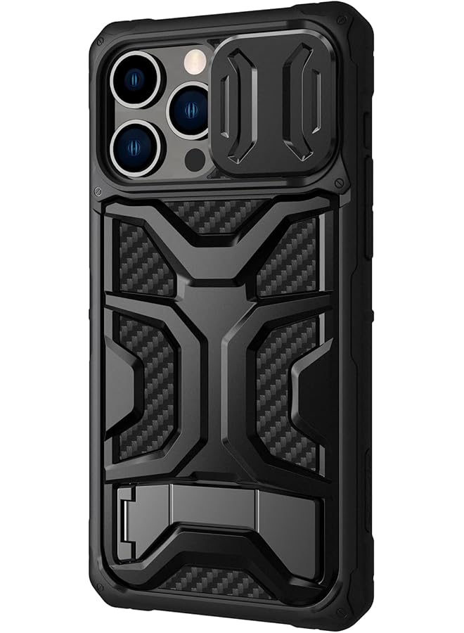 Nillkin Adventurer Pro Series Cover Case Designed For Iphone 14 Pro Max Armor Black - Image 2