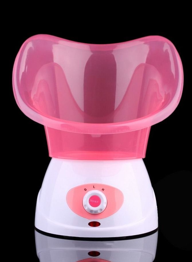 Benice Electric Face Steamers Pink/White - Image 2