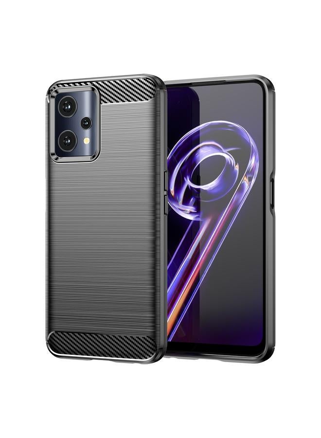 اس-توب جراب لهاتف Realme 9 Pro مصنوع من ألياف الكربون TPU بملمس ناعم - Image 1