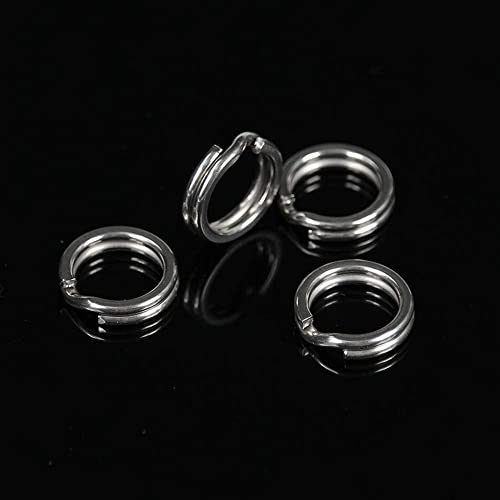 GREATFISHING 200PCS High Strength Heavy Stainless Steel Split Ring Lure Tackle Connector with Fishing Pliers 30lb to 120lb Test - Image 4